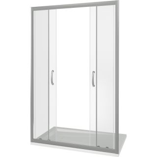 Душевая дверь в нишу Good Door Infinity WTW-TD-150-C-CH стекло прозрачное