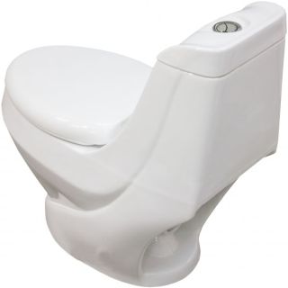 Унитаз-моноблок Laguraty 2160 A с сиденьем микролифт белый