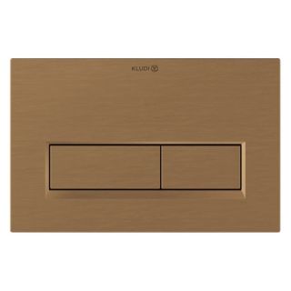 Клавиша смыва Kludi Unifix 32PP01N1 механическая брашированная бронза