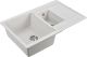 Мойка кухонная Paulmark Flugen PM237850-WH белый