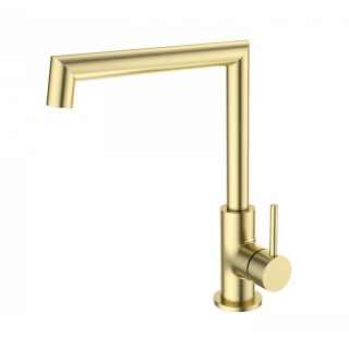 Смеситель для кухни Wonzon & Woghand WW-L1005-BG брашированное золото