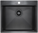 Мойка кухонная Paulmark Isar PM805951-GM воронёная сталь