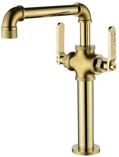 Смеситель для кухни Paulmark Loft Lo226006-G золото