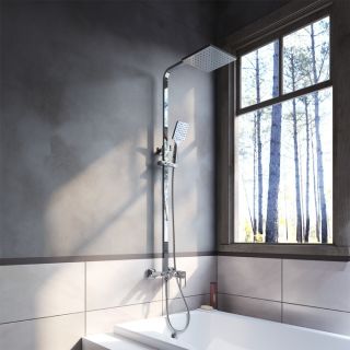 Душевая стойка IDDIS Bild хром глянцевый BILSB1Fi06