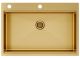 Мойка кухонная Paulmark Kroner-Pro PM707551-BG брашированное золото