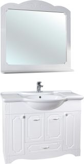 Тумба под раковину Bellezza Кантри 105см белый 00000010103