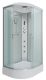 Душевая кабина Niagara NG-33184-14RF с гидромассажем 110x80см серебро/матовое