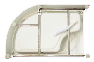 Душевой поддон Royal Bath 120x80см правый белый RB8120BK-R