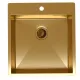 Мойка кухонная Reflexion Iseo 46-GD RX2246GD брашированное золото