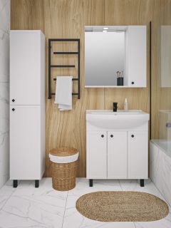 Пенал Runo белый правый Римини (00-00001253)