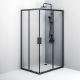 Душевой уголок Am.Pm Gem S 120x90см чёрный матовый W93G-404-120290-BT