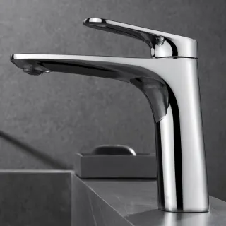 Смеситель для раковины Black&White Universe 8701C хром