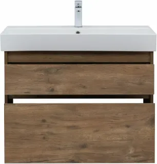 Тумба под раковину Aquanet Nova Lite 249954 85 см дуб рустикальный