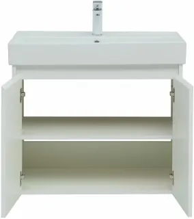 Тумба под раковину Aquanet Nova Lite 298850 75 см белый глянец
