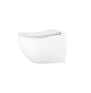 Унитаз подвесной безободковый (торнадо) DQ M?nchen 520*360*360мм, сиденье микролифт, белый (DT1566516)