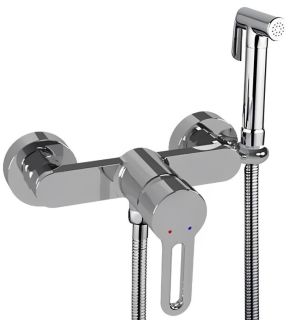 Гигиенический душ со смесителем Shevanik S8105-1 хром