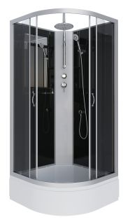 Душевая кабина Niagara NG-3502-14BKT 100x100см серебро/тонированное