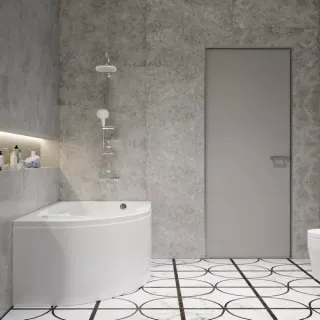 Акриловая ванна Triton София Щ0000067489 правая 150x95 см на Х-каркасе белый