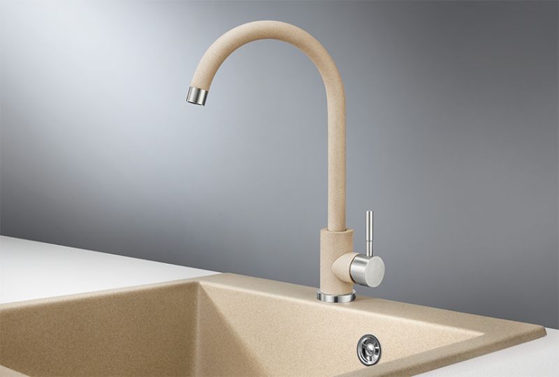 Смеситель для кухни Granula Standart ST-4031, ПЕСОК