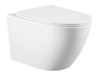 Подвесной унитаз Charus Estella Rimless EWC700-121W безободковый белый