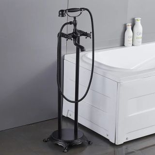 Напольный смеситель для ванны Boch Mann Vico B BM9654 чёрный