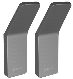 Крючок одинарный Lemark Smooth Line 9716003 графит