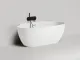 Ванна из искусственного камня Salini Alda Wall S-Stone 101925M 170x90см белый матовый