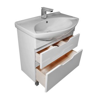 Dreja Тумба Laguna Plus 105, белый лак