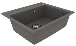 Кухонная мойка Lemark Hanka 570 9910017 серый шёлк