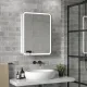 Зеркало-шкаф Reflexion Circle 55R RF2106SR с подсветкой 55х80