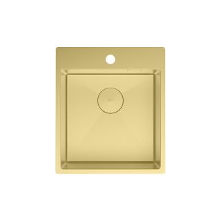 Кухонная мойка Lemark Janga 440 9938102 светлое золото