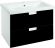 Тумба под раковину Bellezza Пегас 80см чёрный 00000007783