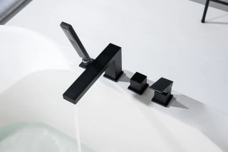 Смеситель на борт ванны Timo Selene 2130/03Y чёрный