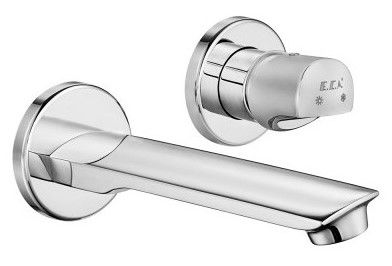 Встраиваемый смеситель для ванны и душа E.C.A. Myra 102167603HEX-YY хром