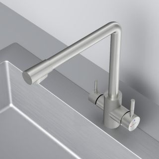 Смеситель для кухни Am.Pm X-Joy S F85B05711 с каналом для питьевой воды сатин