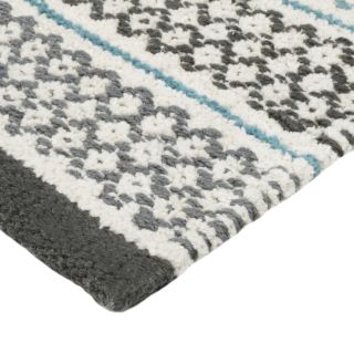 Коврик для ванной mix (голубой+графит+белый+серый), 50х80см  (FX-8030Y)