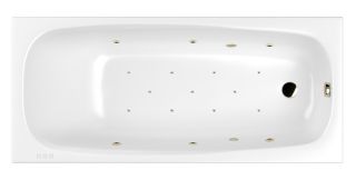 Гидромассажная ванна Whitecross Layla 0102.170075.100.RELAX.BR 170x75см Relax бронза