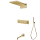 Душевой комплект Boheme Fusion 130-2-G золото