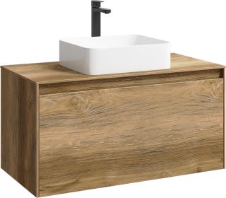 Корпус тумбы под раковину Aqwella Mobi 100 см MOB0110DB