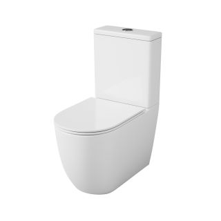 Бачок унитаза-компакта OWL Vind Cirkel-GL, двойной слив 3\6л, арматура WDI