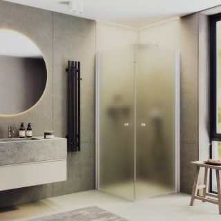 Душевой уголок MaybahGlass MGY-1293-1 80x80см белый