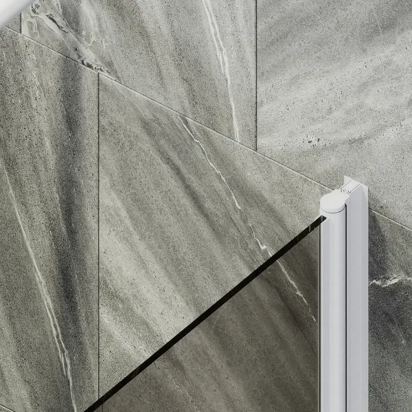 Шторка на ванну MaybahGlass MGV-606-1 50см белый