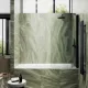 Шторка на ванну MaybahGlass MGV-620-6 70см чёрный