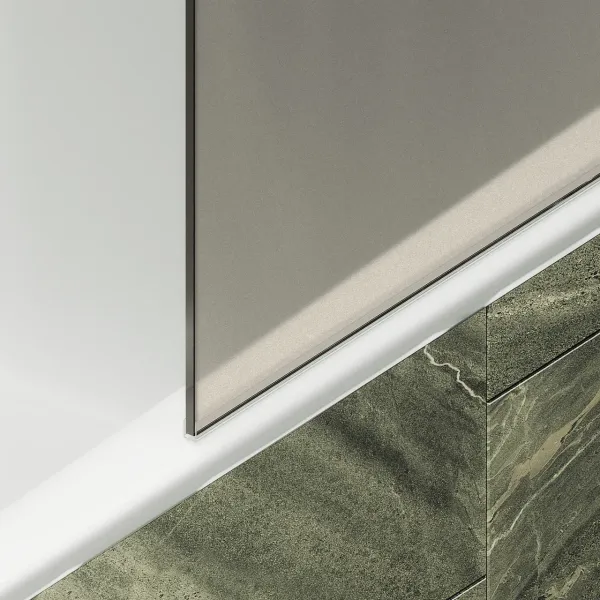 Шторка на ванну MaybahGlass MGV-76-6ш 80см чёрный