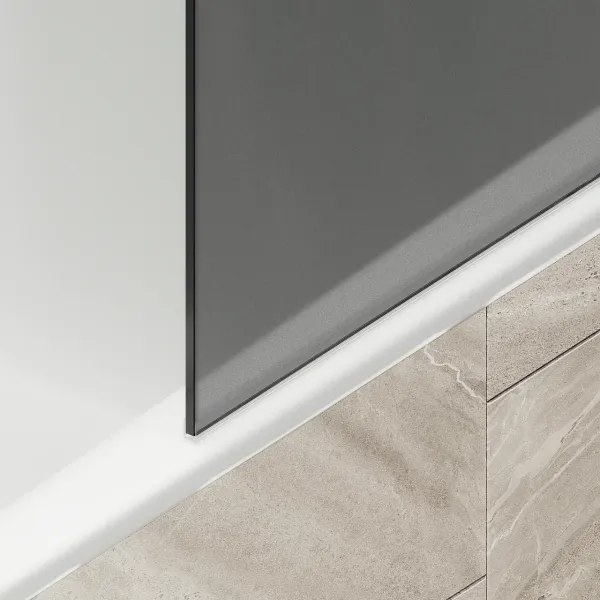 Шторка на ванну MaybahGlass MGV-88-2ш 80см бронза