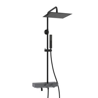 Душевой комплект WasserKRAFT A114.162.218.CB Thermo черный