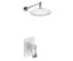 Wasserkraft A12667WHITE Встраиваемый комплект для душа с верхней душевой насадкой