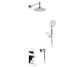 Wasserkraft А14029 Встраиваемый комплект для душа с верхней душевой насадкой и лейкой