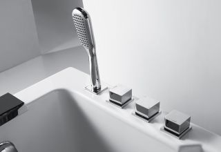 Акриловая ванна ABBER AB9000 C L 130x70