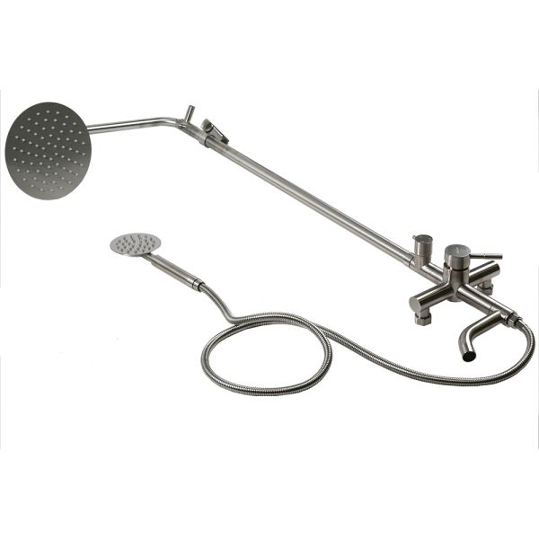 Душевая стойка Melana Tondo MELANA-610107 сатин